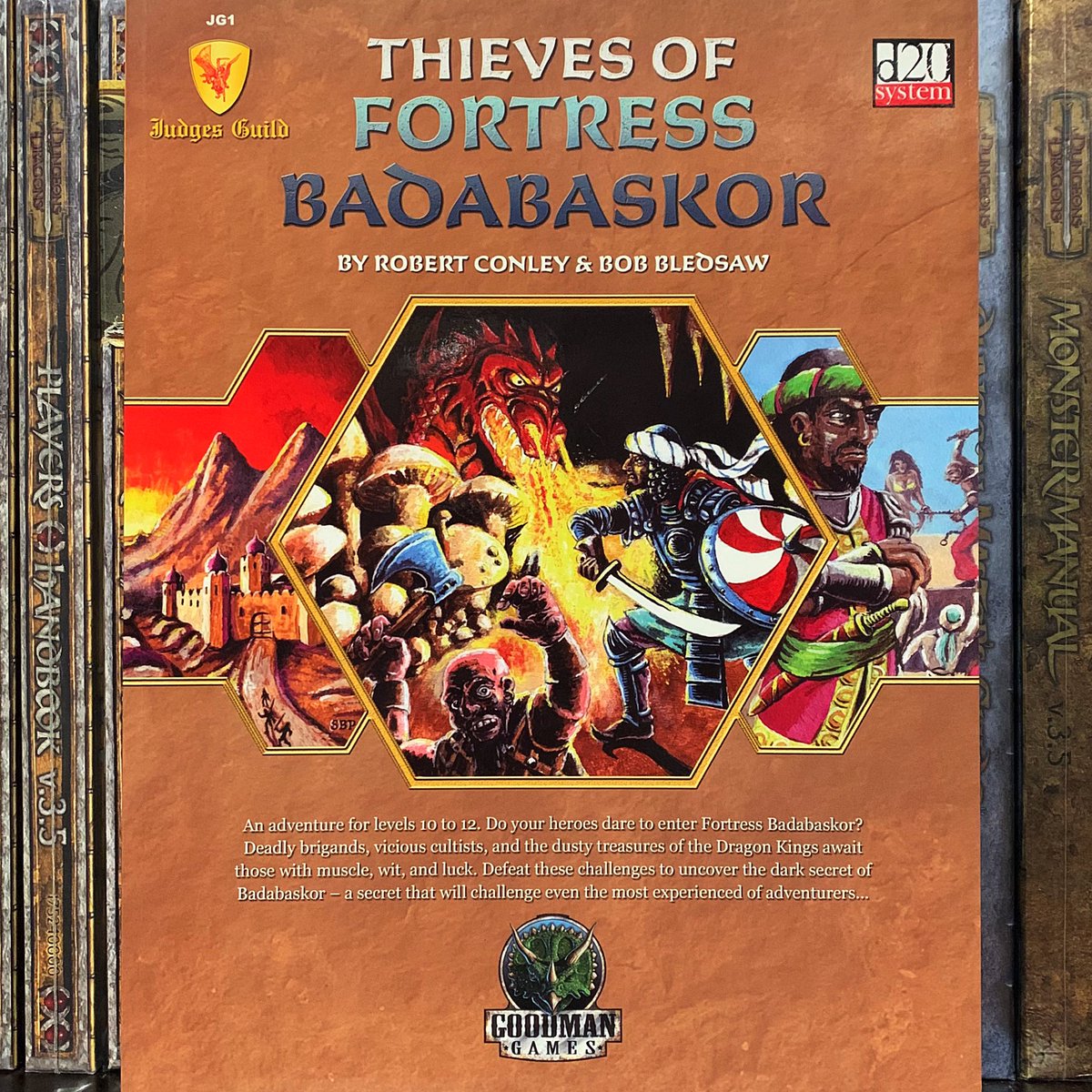 dnd__daily's tweet photo. JG1 Thieves of Fortress Badabaskor (2006) #DnD #JudgesGuild #TTRPG https://t.co/t8sTFDWwEj