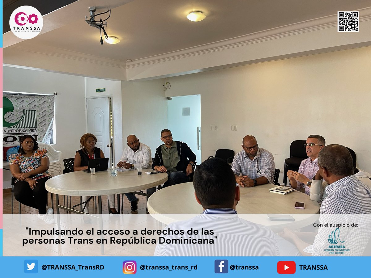 TRANSSA_TransRD's tweet photo. 3/3
…y contó con la participación de representantes de varias organizaciones que trabajan el tema de VIH en Santo Domingo tales como: TRANSSA, REDNAJCER, REDOVIH, MODEMU, COIN, CONAVIHSIDA y los observatorios ODHGV y ODHPT.
#leyvih #poblacionesclave #transcomunidad #transsa https://t.co/KWoou32fAP