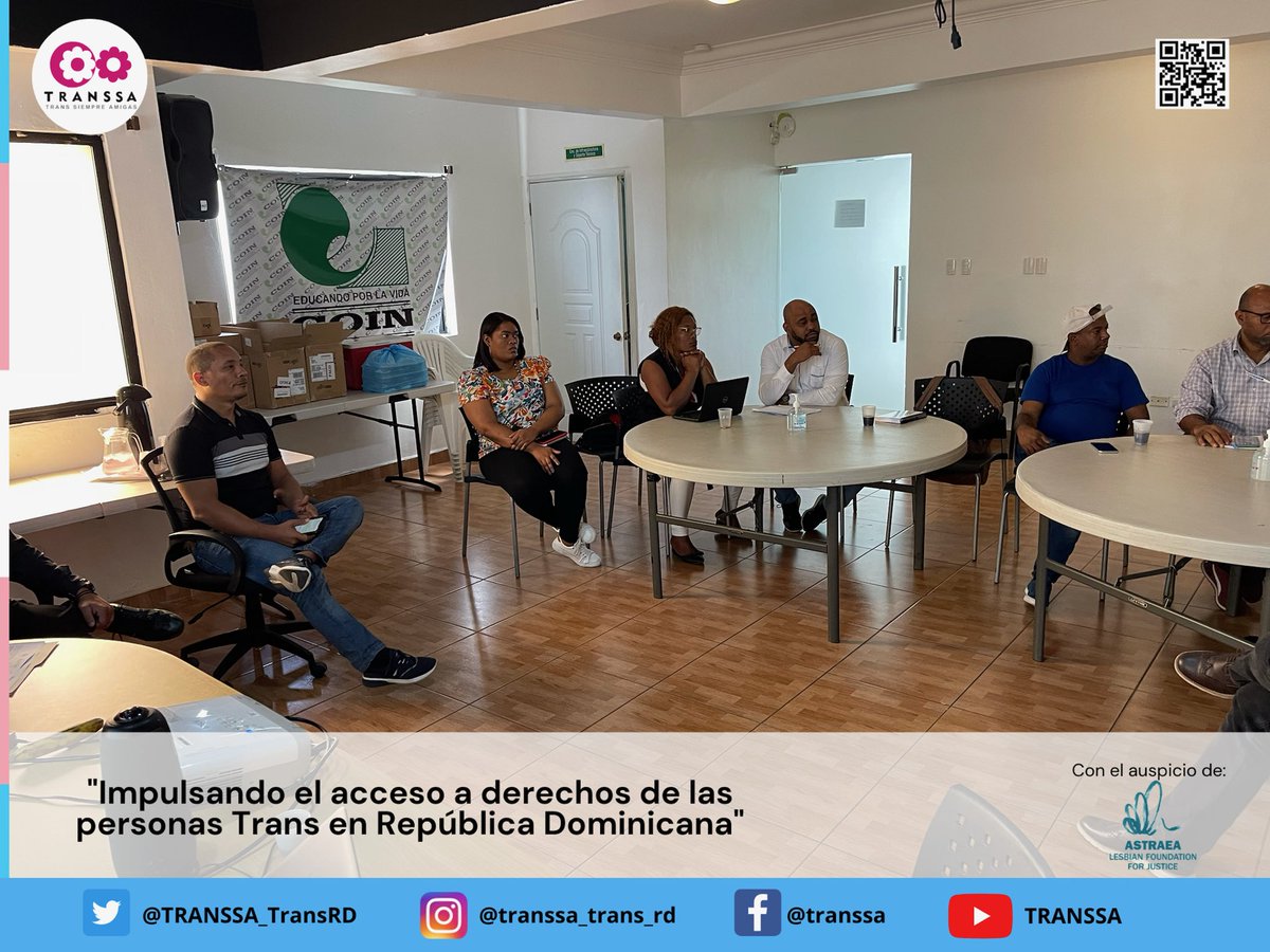 TRANSSA_TransRD's tweet photo. 2/3
Esta actividad fue realizada el pasado miércoles 19 de abril en el salón Francis Taylor del Centro de Orientación e Investigación Integral-COIN…
#transsa #odhpt #leydevih #ddhh #derechoalasalud #transcomunidad https://t.co/UuNedjD0Op