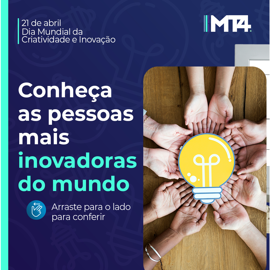 mt4_ip's tweet image. O Dia Mundial da Criatividade e Inovação, celebrado em 21 de abril, é uma oportunidade para reconhecer e valorizar a importância da inovação em nossas vidas.

Acesse o link da nossa bio para conhecer nossos serviços!

 #inivação #diadainovação