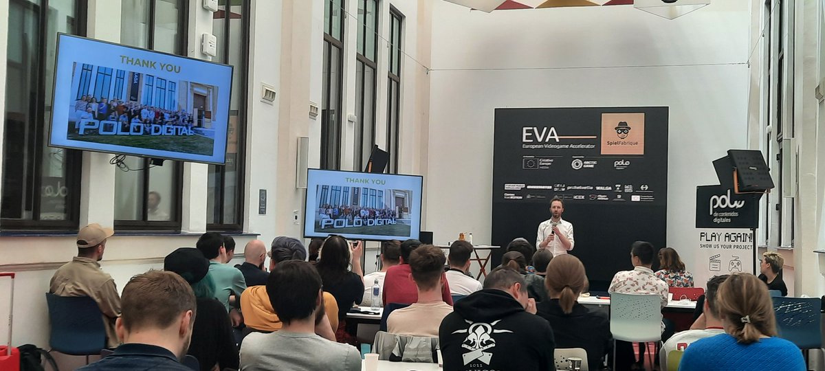 infinite_thread's tweet photo. Thanks to @SpielFabrique for these 2 great days in Málaga for the kick-off meeting of the #EuropeanVideogameAccelerator #EVA2023
Great start!!!
 @PoloDigitalMLG @ArcticGameLab @MEDIAprogEU https://t.co/dQpDz6tAia