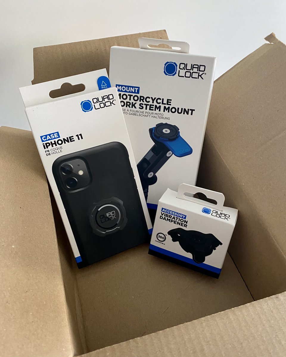 chez_cbr's tweet photo. Got my Quadlock today from @QuadLockCase
It was even easier to assemble than shown in the instructions since most of it was assembled already!
Can’t wait to install it on my bike soon and try it out!
#motorcycle #quadlock #quadlockcase #quadlockmoto https://t.co/mLIPYwo1le