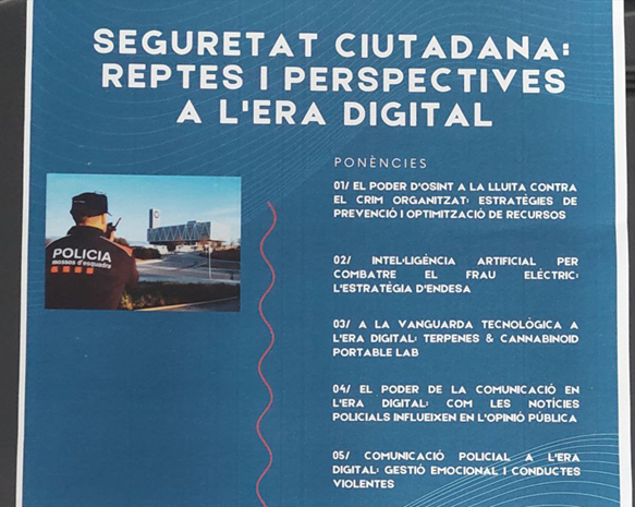 NuriaCalzadaA's tweet photo. Nada más oportuno un 4/20 que asistir a las jornadas 'Seguridad Ciudadana: Retos y Perspectivas en la era digital', organizadas por #mossos y en donde el cánnabis ocupó buena parte de las conferencias 👇 https://t.co/6WeFbQqIpR