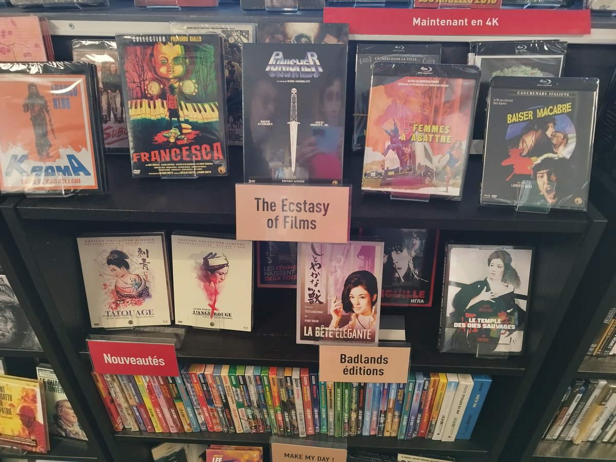 En plus des éditions DVD/BR's de The Ecstasy of Films, le premier numéro de 'Prime Cut' est disponible à la Librairie du premier film de  l'<a href="/InstitutLumiere/">Institut Lumière</a> (20, Rue du Premier Film - 69008 LYON). <a href="/LeGeee/">LeGeee</a> <a href="/SSambosi/">Sidney Cadot Sambosi</a> <a href="/Yohann_Chanoir/">Yohann</a> @Thom_Roland #Revue #Magazine #Cinéma #Librairie.