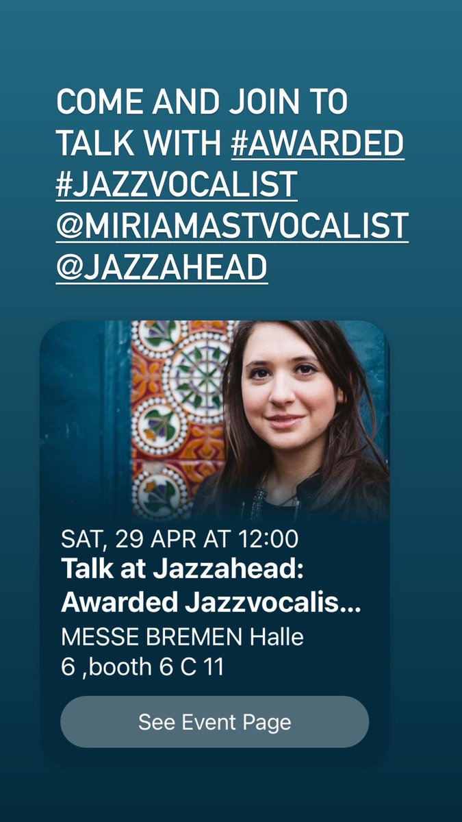 Interesting #albumrelease #britishgerman #tales&amp;tongues by #awarded #jazzvocalist #miriamast and #unitrecords @jacekbrun <a href="/JAZZTHETIK/">Magazin für Jazz</a> @jazzpreis <a href="/jazzahead/">jazzahead!</a> @europejazznet <a href="/Jazzineu/">Jazz In Europe</a> <a href="/europe_creative/">Creative Europe</a>