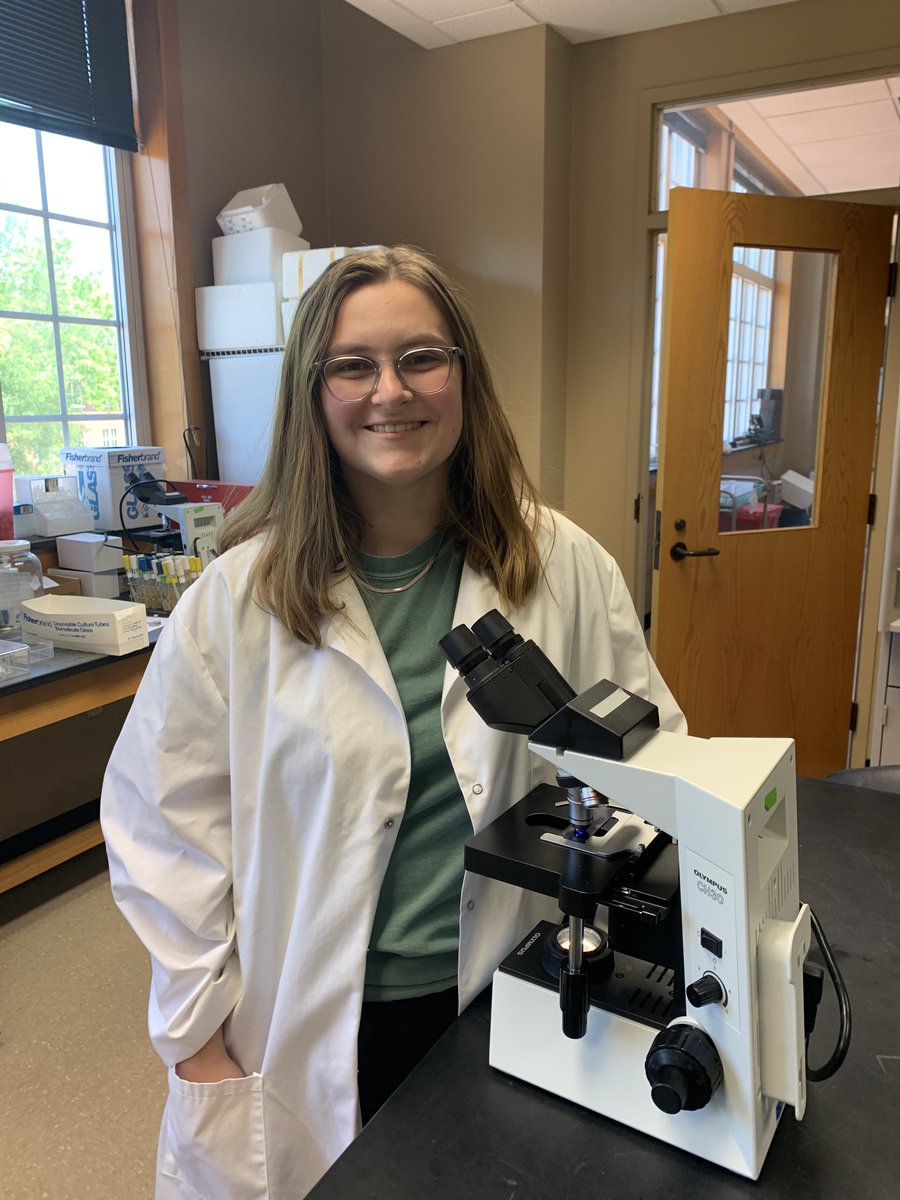 Congratulations to Kaleigh Smith as she's been accepted to the University of Oklahoma Health Science Center! She will be pursuing a PhD from their Biomedical Sciences Graduate Program with a focus in Immunology and Microbiology.