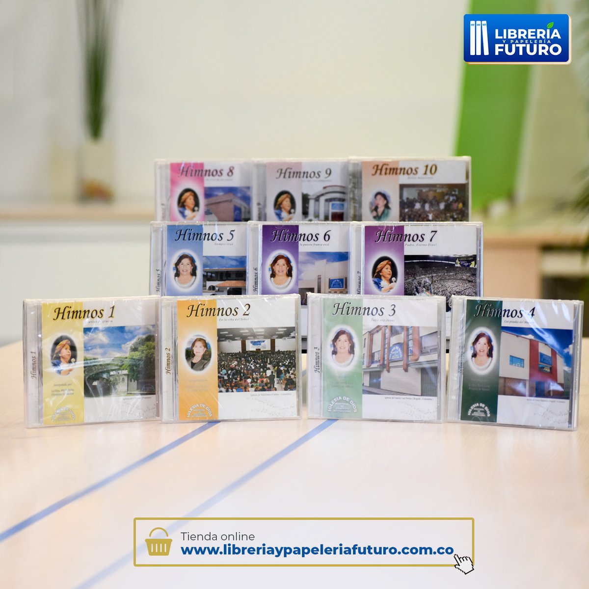 LyPFuturo's tweet photo. Recuerda que se encuentran disponibles los siguientes CDS, en formato físico, de la música de la Iglesia de Dios Ministerial de Jesucristo Internacional @IDMJIoficial interpretada por la Hermana María Luisa Piraquive @MLPiraquive:

*Combo Himnos 1 al 10

🔗https://t.co/dtiftOwNib https://t.co/LIuj4g5L7b