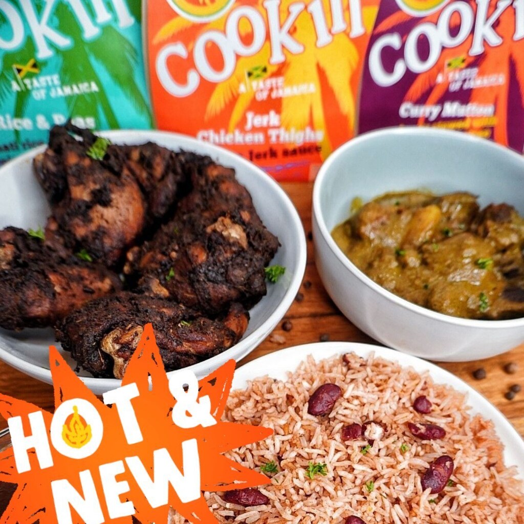 Hot &amp; New! Made just for YOU! ⁠
⁠
Too Busy to cook? we've done the Cookin' for You! ⁠
⁠
Chicken Thighs marinated in authentic Jerk Seasoning the cooked to perfection...just for You! and You..and YOU!!⁠
⁠ALSO, Curry Mutton and Stew Peas⁠
Savoury Flavas with a spicy Scotch…