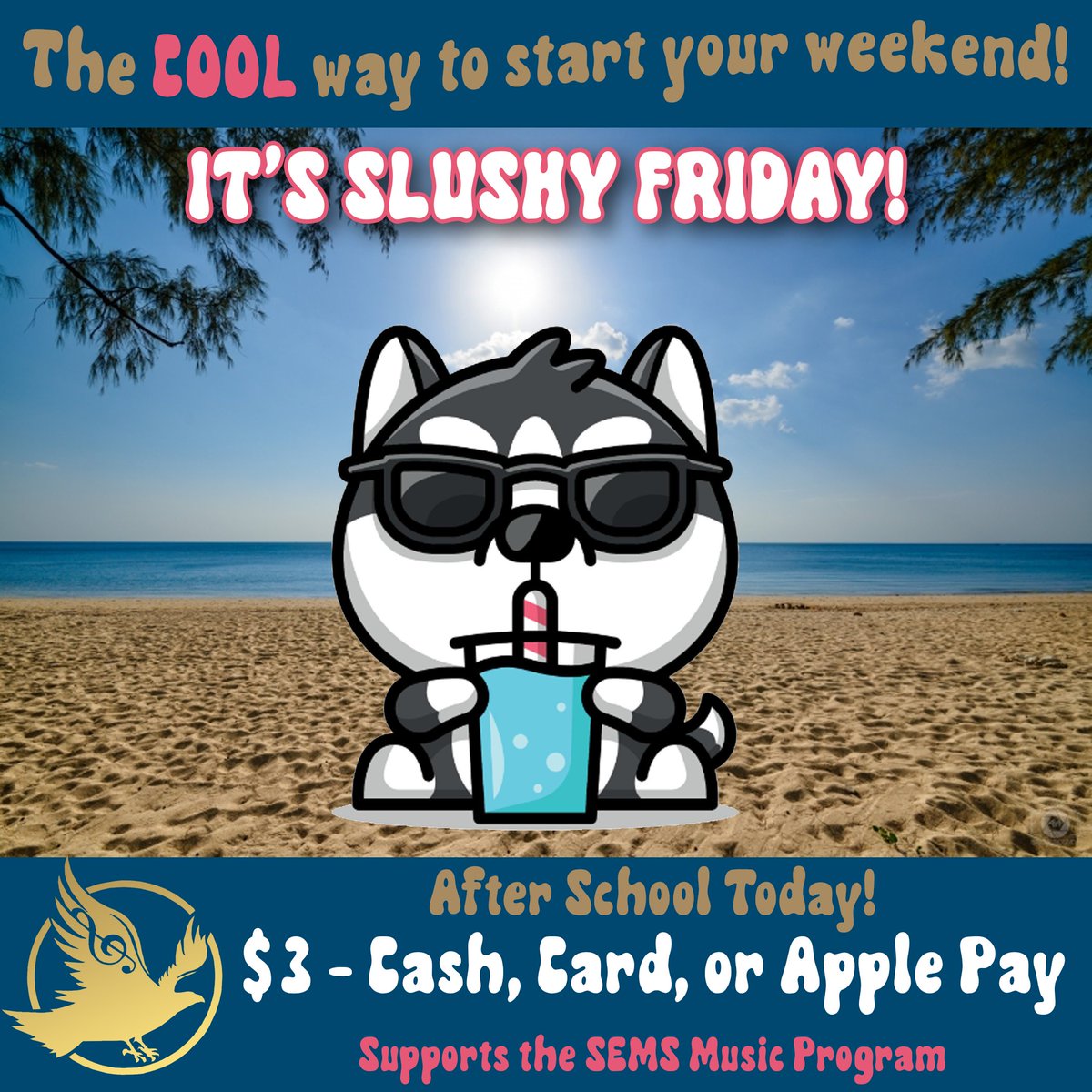 Bring on another #slushyfriday!

#semsmusic #semsmusicprogram #semsrocks #springaccelerando