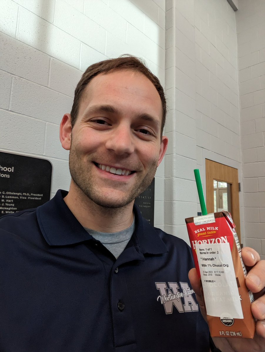 When teachers learn you're not a coffee drinker and surprise you with your preferred morning beverage, it's going to be a great day!