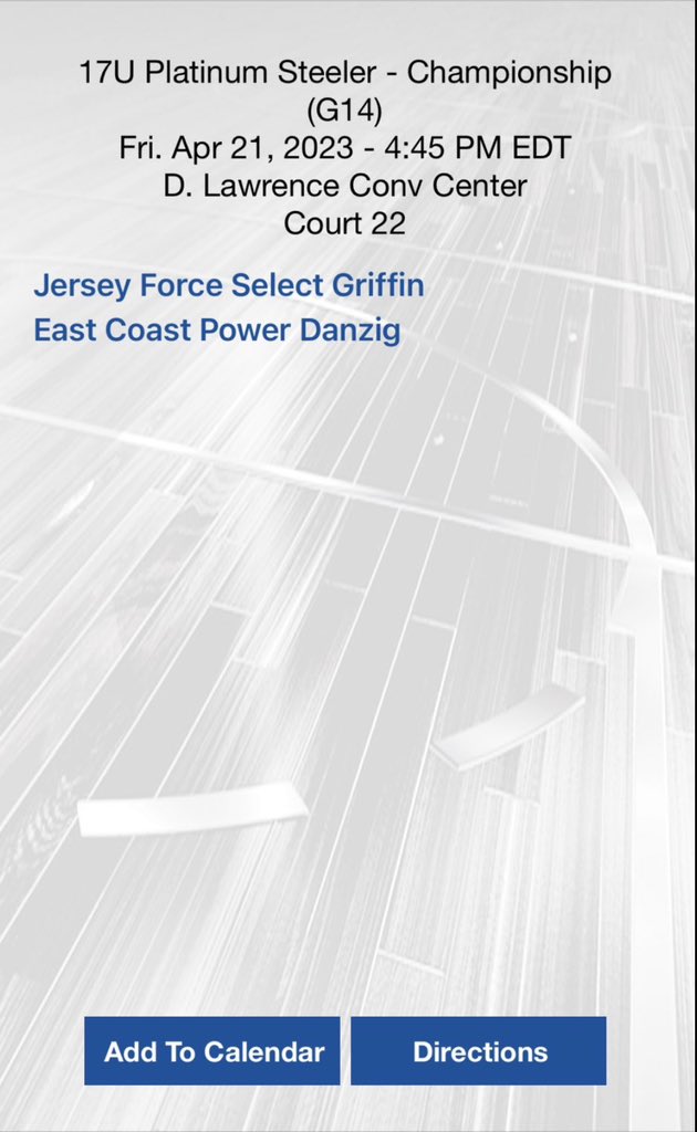First game of Pitt Jam Fest!! Playing with Griffins 17u Jersey Force select squad. Court 22 at 4:45pm today <a href="/jerseyforce_/">@jerseyforce_</a> <a href="/PrepHoops_NJ/">Prep Hoops New Jersey</a>