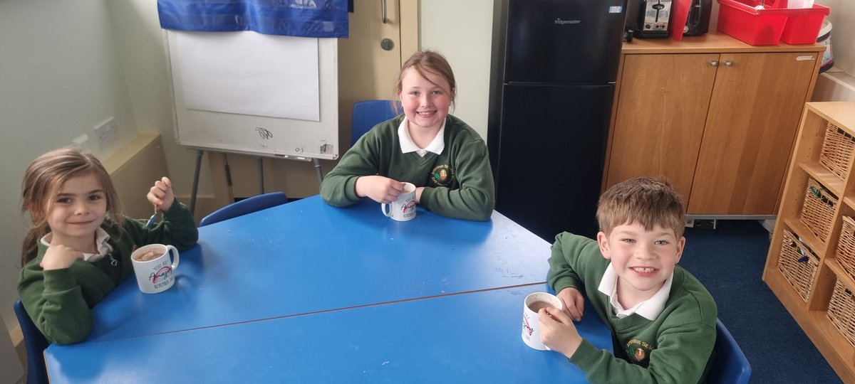 antrobus_st's tweet photo. Hot chocolate club 😋
Well done M, F and T for your hard work this week. #hotchocolateclub https://t.co/t3MjlKbZyt