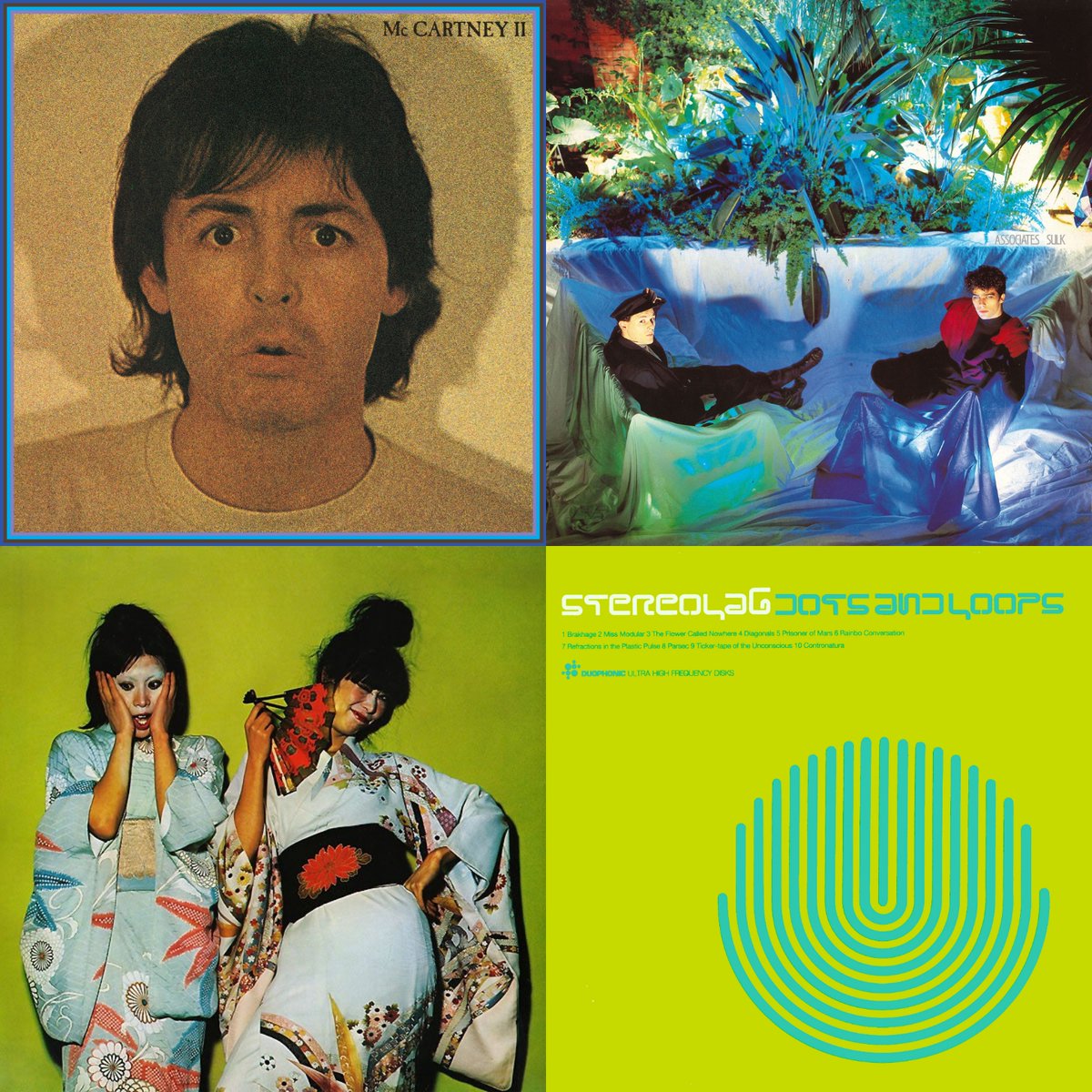What are your favorite art pop albums?

rateyourmusic.com/discussion/mus…

Associates - 'Sulk' (@beggarsgroup)
@PaulMcCartney - ‘McCartney II’
@sparksofficial - ‘Kimono My House’
@stereolabgroop - ‘Dots and Loops’