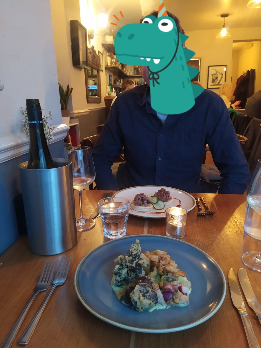 BerksonBakes's tweet photo. Tho I was not a 'regular' customer, I'm so sad that @SemolinaBistro is closing - always a fantastic meal when I have been &amp; they're so lovely about catering my dietary requirements. Had our final meal there last night - all gorgeous, thank you Orson! Good luck in next chapter! 🤩 https://t.co/ikbUhUcrUj