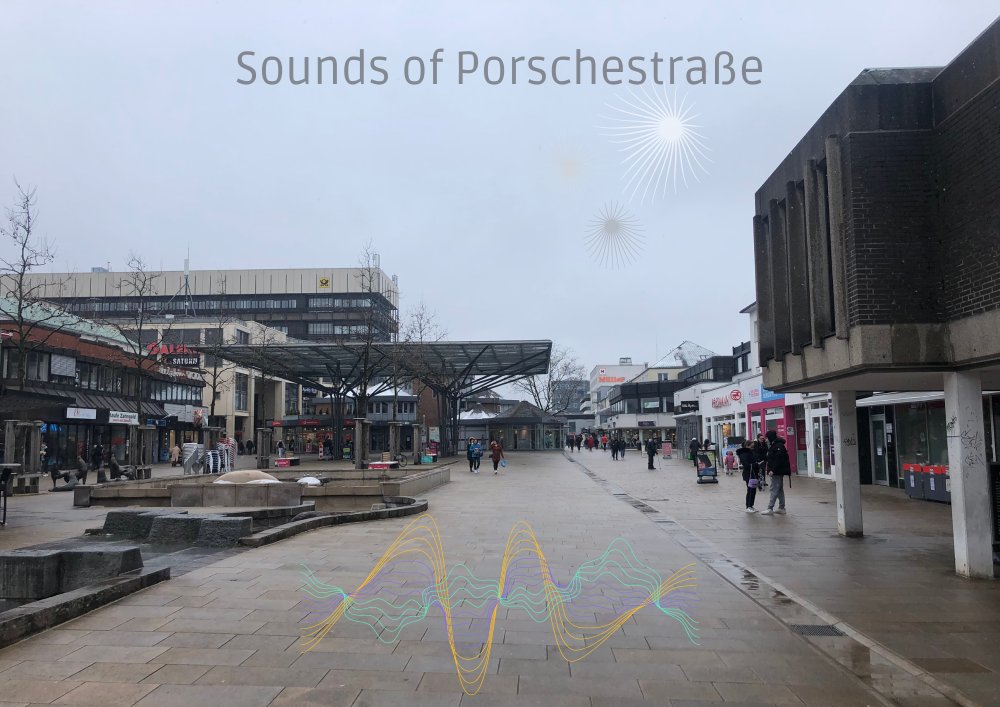 Wie klingt die Wolfsburger Innenstadt? Wer bewegt sich hier? Wer fehlt? Was denken die jungen  Wolfsburger:innen über ihre Stadt? 
Massimo Maio hat mit Jugendlichen Stadtgeschichte vertont. Entstanden ist der Audiowalk  „Sounds of Porschestraße“. Jetzt auf Guidemate!