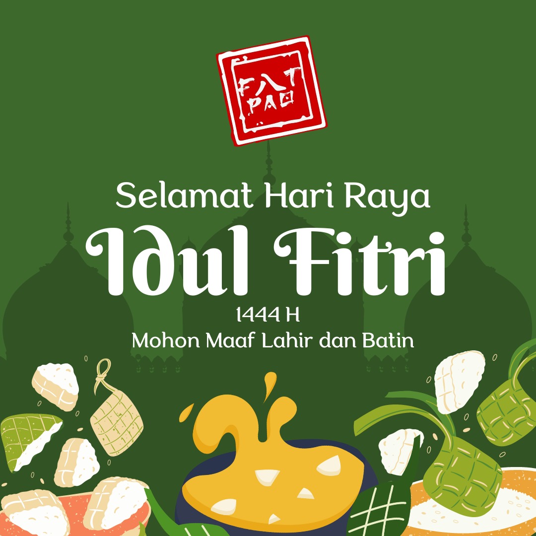 FatPaoID's tweet photo. Selamat Hari Raya Idul Fitri 2023 bagi semua yang merayakan. Mohon maaf lahir dan batin. Taqabbalallahu Minna Wa Minkum. Taqabbal Ya Karim. Selamat berlebaran dan berkumpul bersama keluarga 🙏😇 https://t.co/OsvzE97NE2