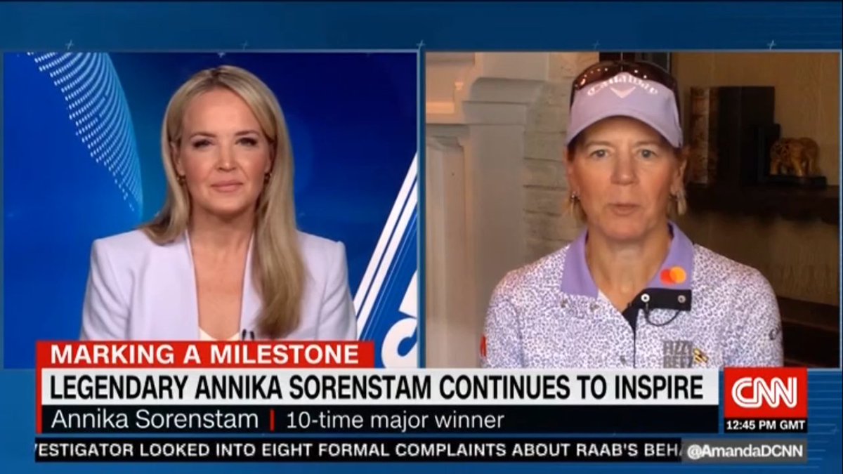DanielFigueroaP's tweet photo. @carolynmanno interviews @ANNIKA59 #CNNWorldSport https://t.co/h3EL0nMY7E