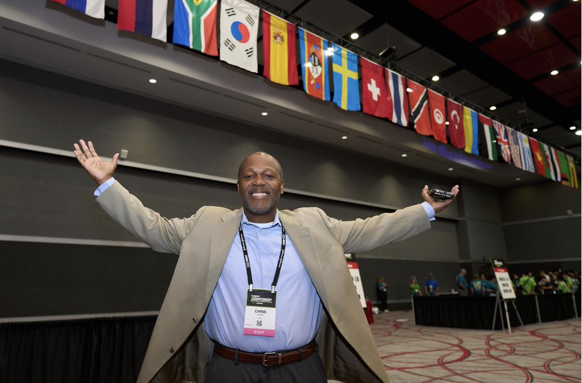 Learning isn't just about the destination, it's about the journey. As I take in the energy here at <a href="/FIRSTweets/">FIRST</a> Championship, I'm reminded of just how much we can learn from each other, and how much we can achieve when we work together.  #FIRSTInspires #FIRSTChamp