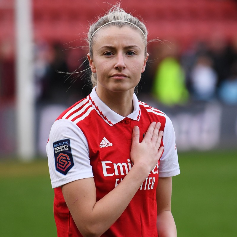 ArsenalWFC's tweet photo. We can confirm that Leah Williamson suffered a ruptured anterior cruciate ligament on Wednesday night.

We're all right behind you, @leahcwilliamson ❤️