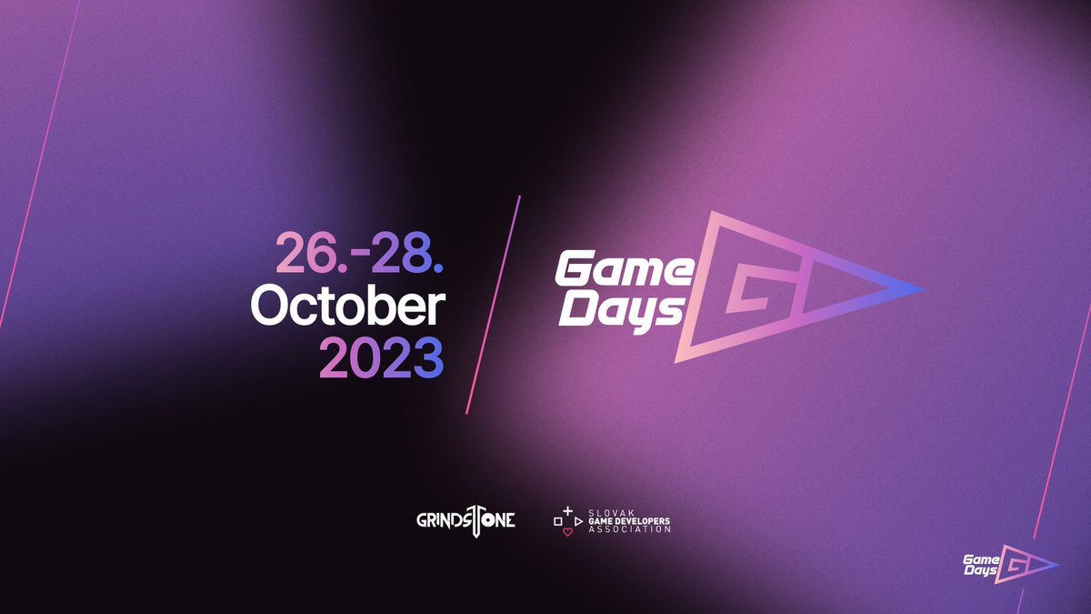 BalticGFest's tweet image. Don&apos;t miss your chance get Game Days tickets!
Join us for three epic days of inspiration, education, and gaming fun! From October 26 to 28, level up! 
But hurry, these tickets won&apos;t last forever!
gamedays.sk/tickets/
#GameDays #EarlyBirdSale #GameDevConference #GamingCommunity