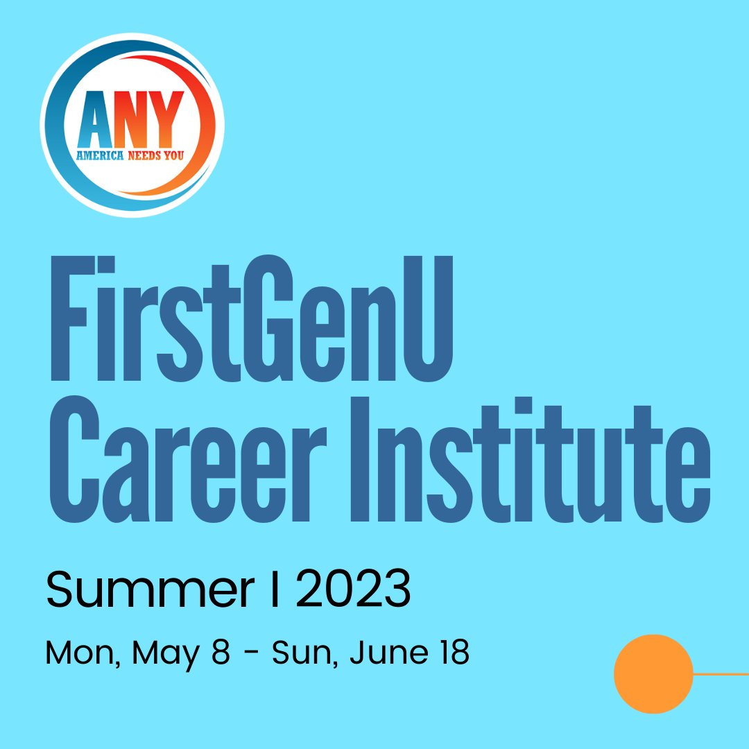 McDanielCEO's tweet photo. Are you a first-generation college student seeking to build the skills and confidence you need to thrive in the workforce? 

Register for the FREE FirstGenU Career Institute by Wednesday, May 3. 

Email ceo@mcdaniel.edu. #mcdaniel https://t.co/b9xJ7Uwty5
