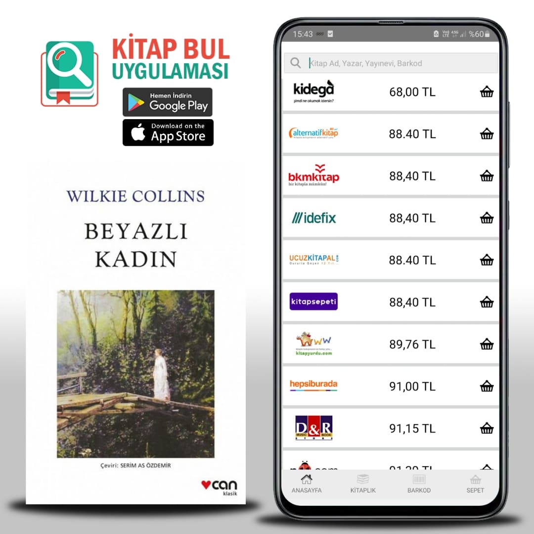 kitapbulapp's tweet photo. Beyazlı Kadın
Wilkie Collins - CAN YAYINLARI
.
En uygun fiyat @Kidegacom da.
#kitap @canyayinlari https://t.co/HEtS31UL28