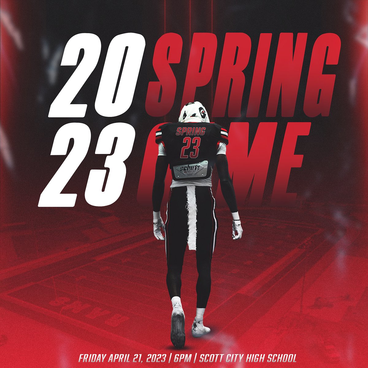 SEMOfootball's tweet photo. Southeast Missouri's football spring game is TONIGHT. Kickoff is set for 6:05 p.m., CT at Scott City High School. Tailgating and activities begin at 5 p.m. https://t.co/BUqMMSRZBW