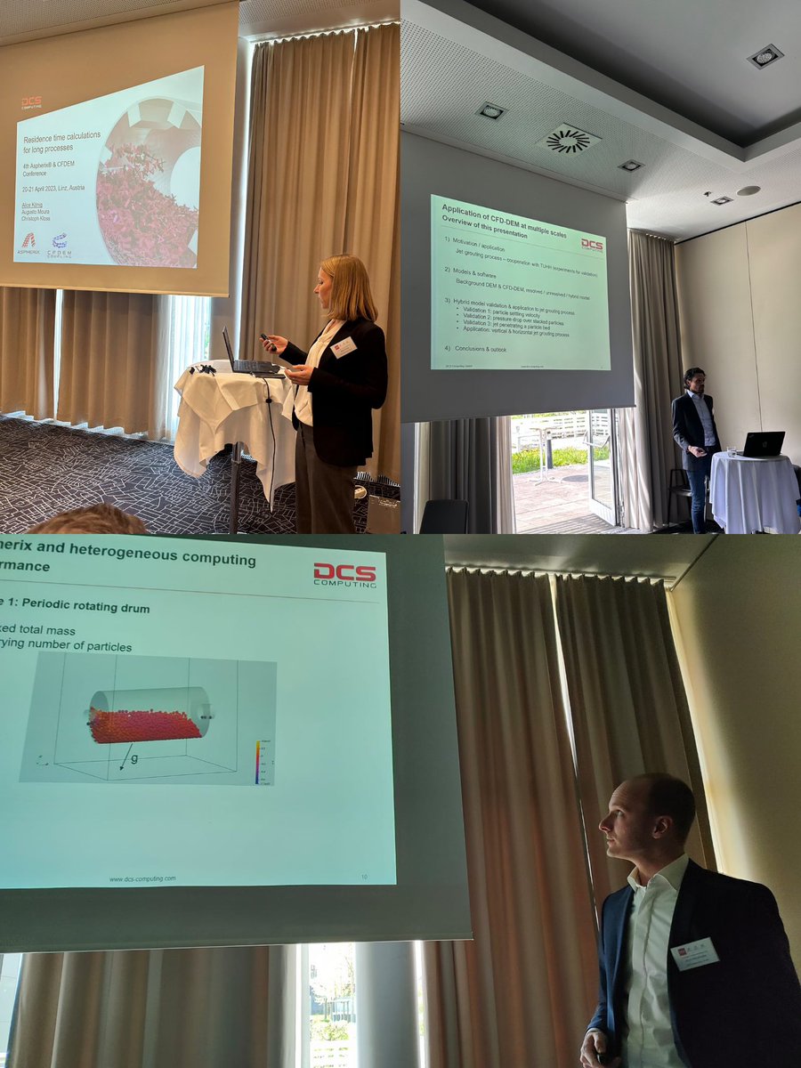dcs_computing's tweet photo. #aspherix #CFDEM #DEM #DEMpresentation #simulation #simulationsoftware #DEMsoftware #particles #conference2023 #CFDEMcoupling #cfd #masteringparticles https://t.co/YP6Xyp3XhO