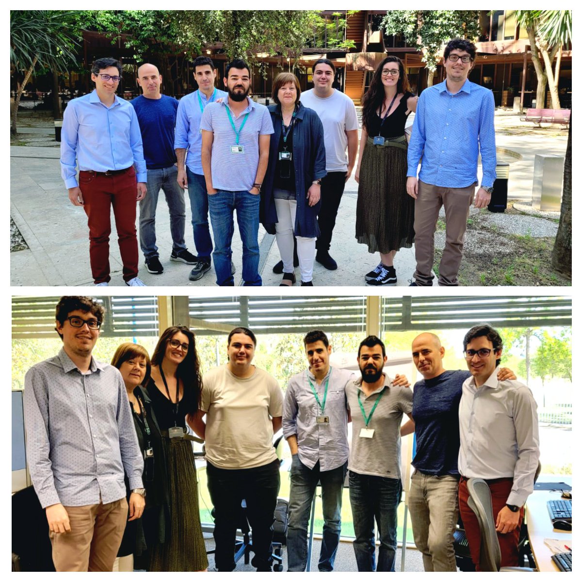 Lydia_Imantada's tweet photo. This week we have been able to meet our co-workers from Sevilla and Leon.

Thanks to @HPECDS_ES and @loli_lamas for eliminating distance and giving us this opportunity

#becds #NoSQLTeam https://t.co/vbP8pYGqCd