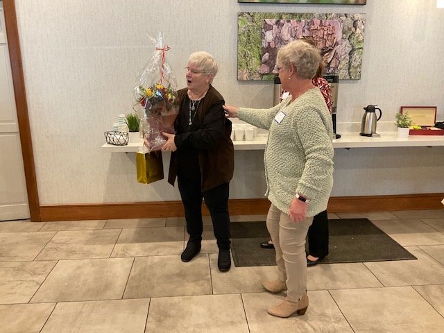 ROC_PRC's tweet photo. Great luncheon yesterday! We honored the very amazing Pat Grover for her dedicated service to our club! Thank you Pat! https://t.co/VlfMiofl29