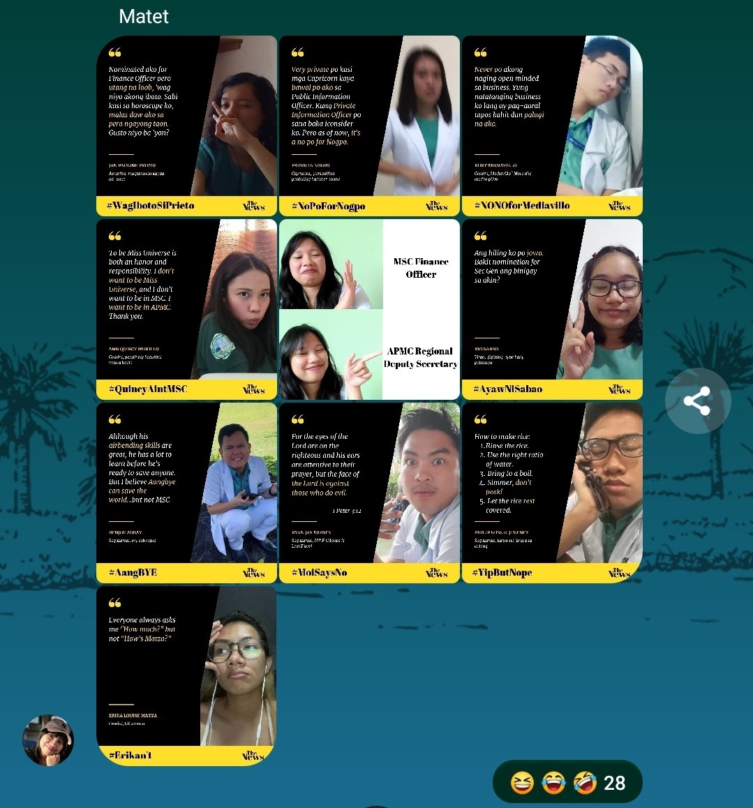 cheerioosh's tweet photo. at dahil msc election szn na, bringing back this gem of a campaign https://t.co/VmerYBmTGa