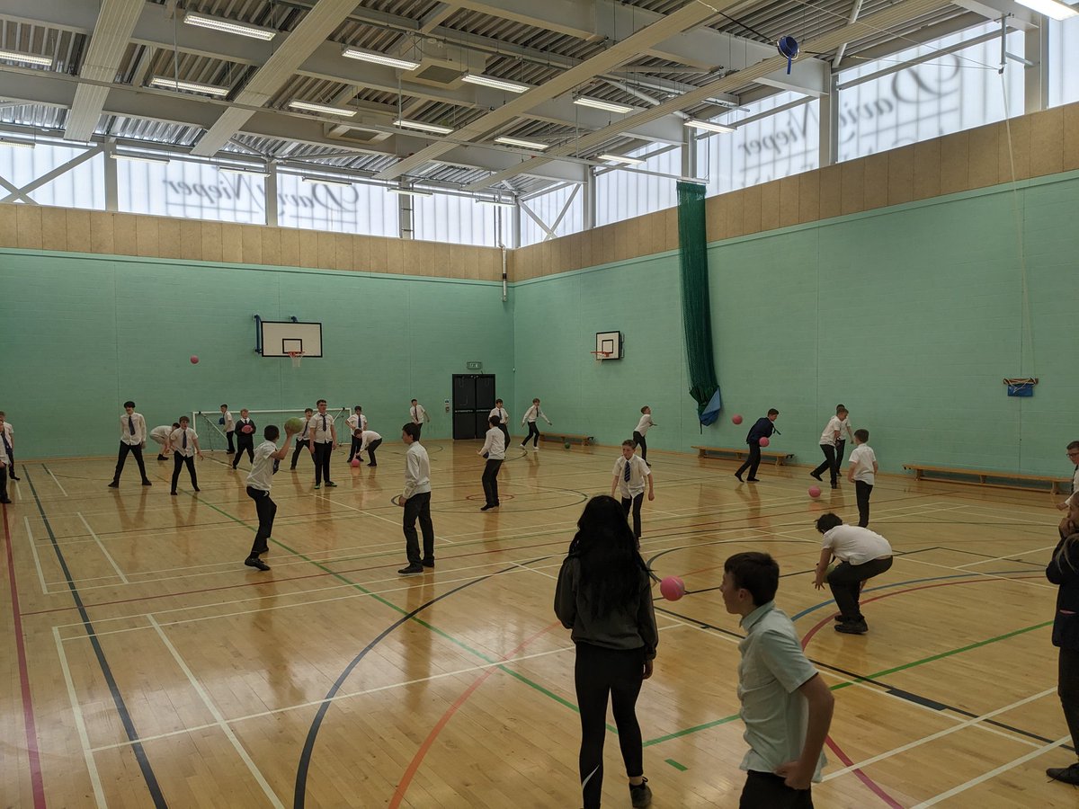Miss_PerryDNA's tweet photo. A monumental game of dodgeball in Friday club today @nieperacademy 💪⚽ https://t.co/ba0oQaA3f7