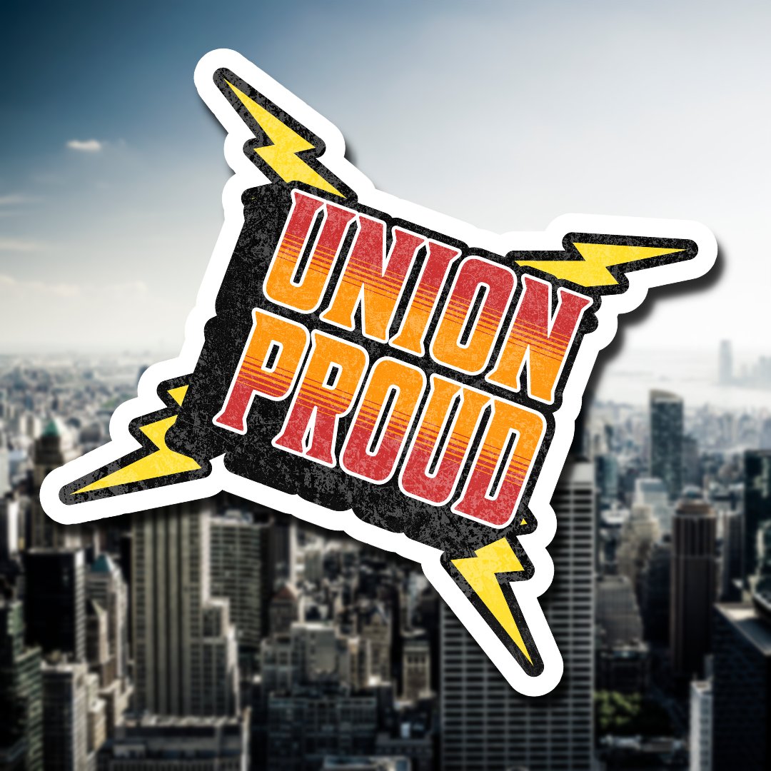 wavecrestwear's tweet photo. Union Proud Lightning design! Show your Union brothers and sisters that you support organized labor! Come have a look! 
Follow the link: https://t.co/YmhSoN4Jgy
#unionstrong #unionproud #prounion #unionize #unionyes #yesunion #organizedlabor #unionworker #proletariat https://t.co/ue4TWC7Jk9