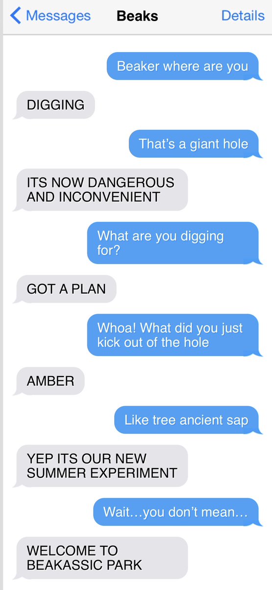 Bunsen and BEAKER on Twitter "RT shuds16 texts from Bunsen means we