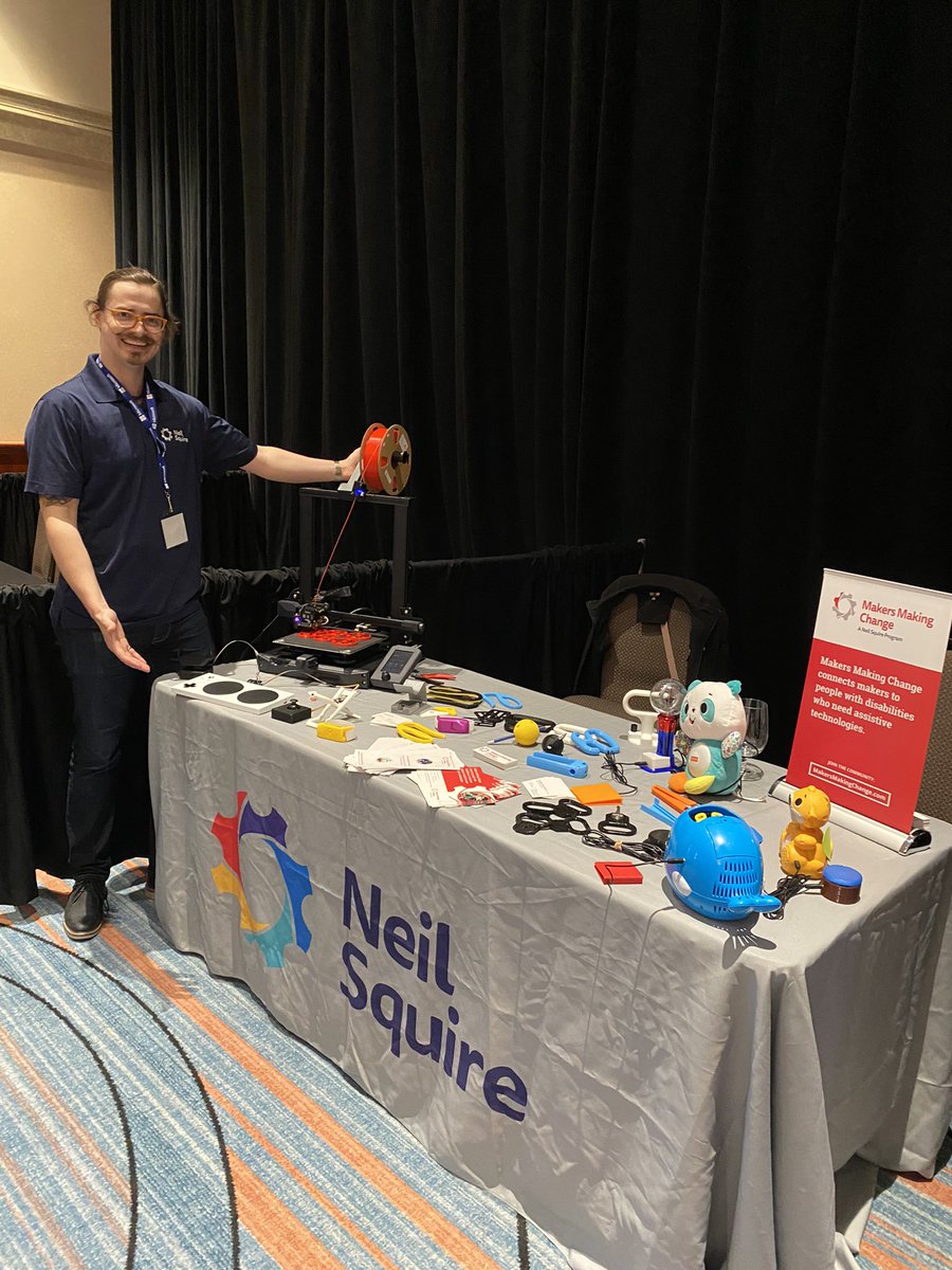 swinterflood20's tweet photo. Come visit our @MakerMakeChange booth here at ASET2023 #ASET2023 https://t.co/ef3oSxnOpk