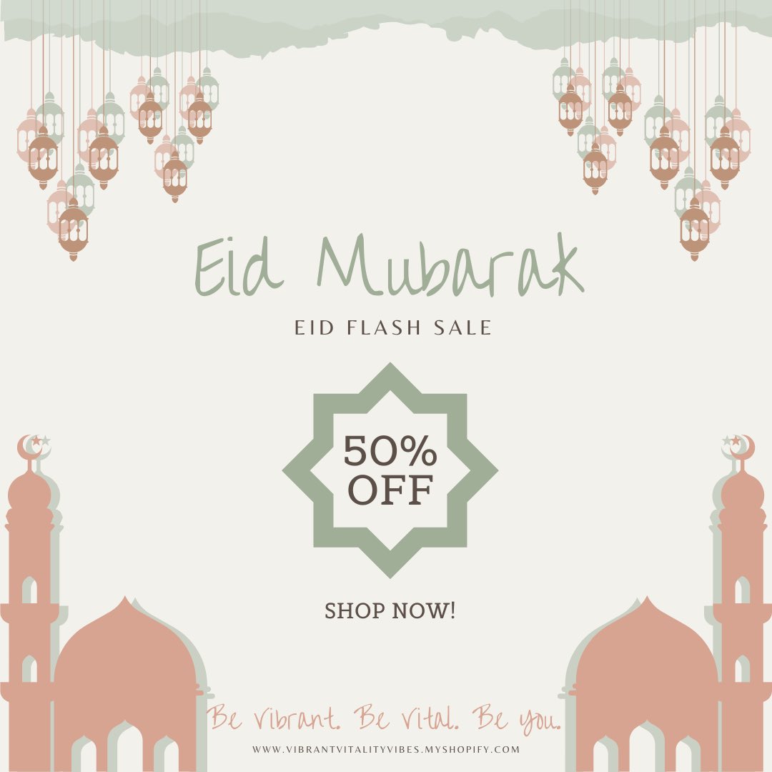 In honour of this blessed day of Eid Al Fitr, we are gifting our Vibe Tribe 50% off any of our Affirmations packages. 

Enjoy the holidays with your loved ones ✨

Love, light and gratitude,
Jermimah & Sapphire xx

#Eid #EidAlFitr #Blessings #EidSale #FlashSale