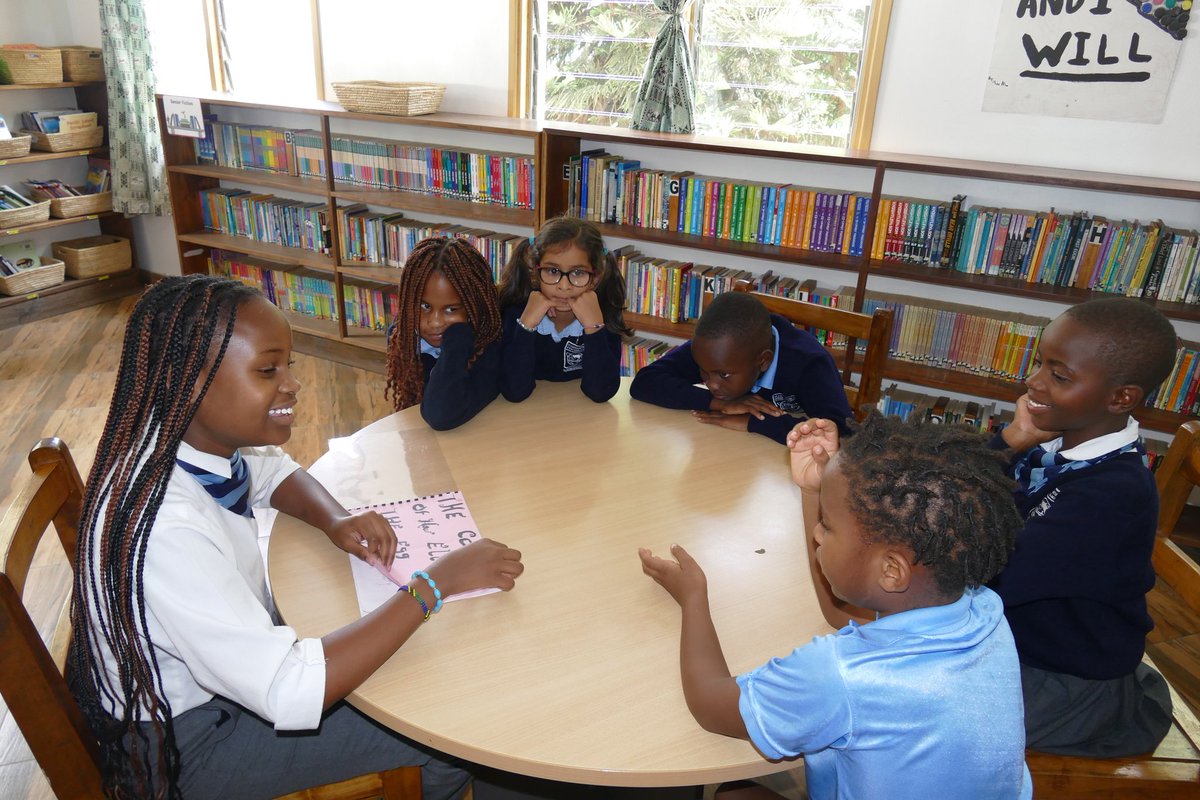 scistz's tweet photo. Today year 7's enjoyed reading science books to pupils from year 3.

This was part of #SecondaryBookWeek2023📚

#WeAreSCIS #ProudToBeSCIS #SuccessNothingLess #SCISFamily #AcademicExcellence #InternationalSchool #Arusha #Tanzania #EastAfrica https://t.co/wLBIjHMiRD