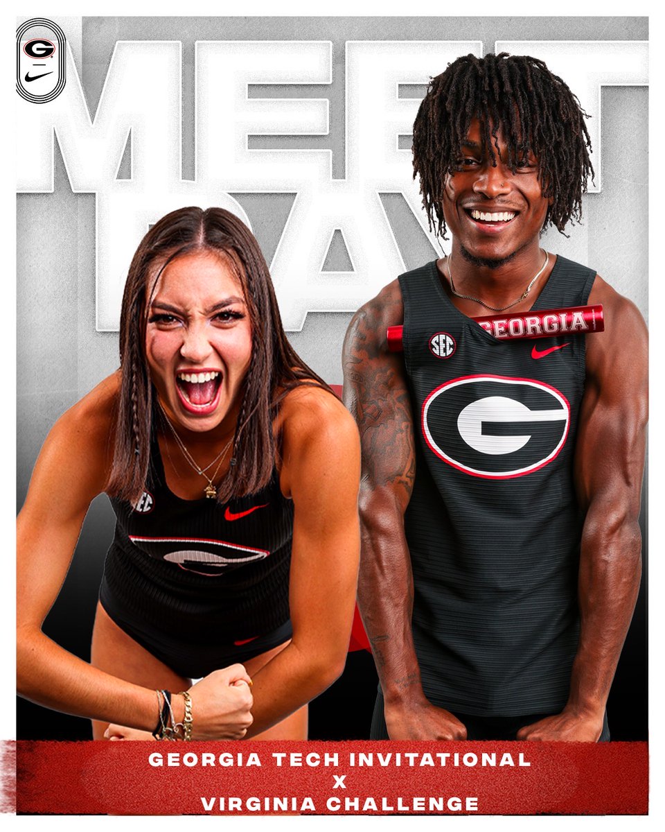 #Dawgs begin the day at the Georgia Tech Invitational before starting with another group at the Virginia Challenge.

👏 Good luck 🐶🐶 👏

🕧 12:30pmET / 5:30pm
📍 Atlanta, GA / Charlottesville, VA
📈 GT: gado.gs/agm; VA: gado.gs/agl

#GoDawgs