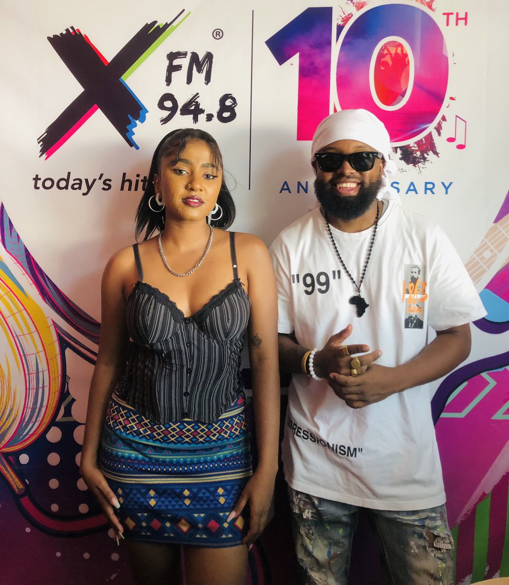 XfmUG's tweet photo. #NowOnAir
#EidMubarak to our muslim FAM!
It’s #AfroFriday on the #Xzit 🌍 💃
Tune into the baddest drive show with @DenzelUG and @lamusounds 🔥
#TodaysHitMusic https://t.co/SRYaTPh0o2