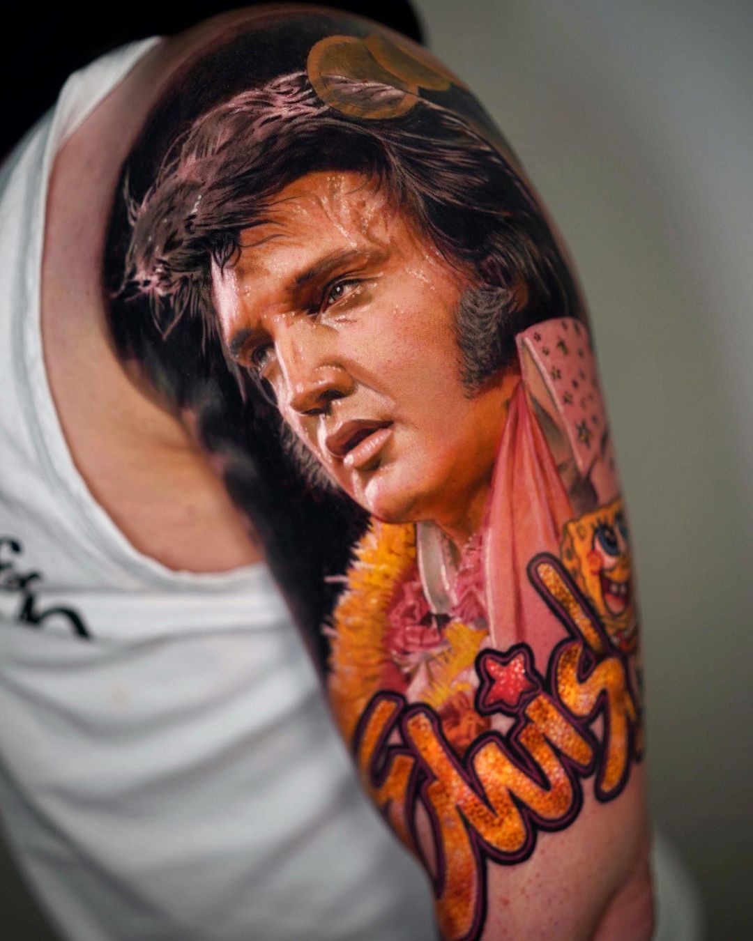 60 Elvis Presley Tattoos For Men  King Of Rock And Roll Design Ideas