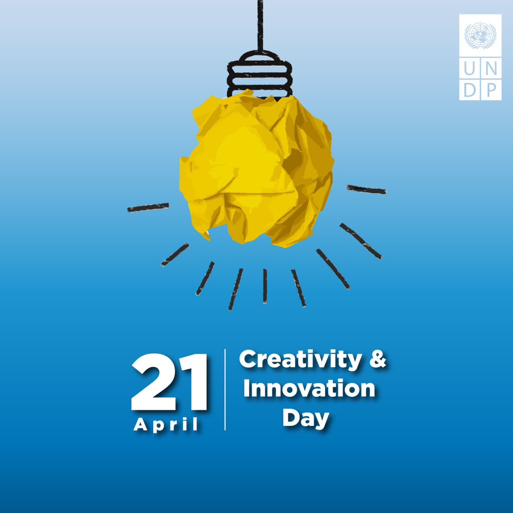 UNDPEgypt's tweet image. On world #CreativityandInnovationDay, let’s embrace harnessing creativity &amp;amp; innovation for economic growth &amp;amp; inclusive development.
 
Let’s put innovation at the 💙 of our development plans.
Here are 4 pillars that can foster #SustDev thru #creativity &amp;amp; #innovation 👇: