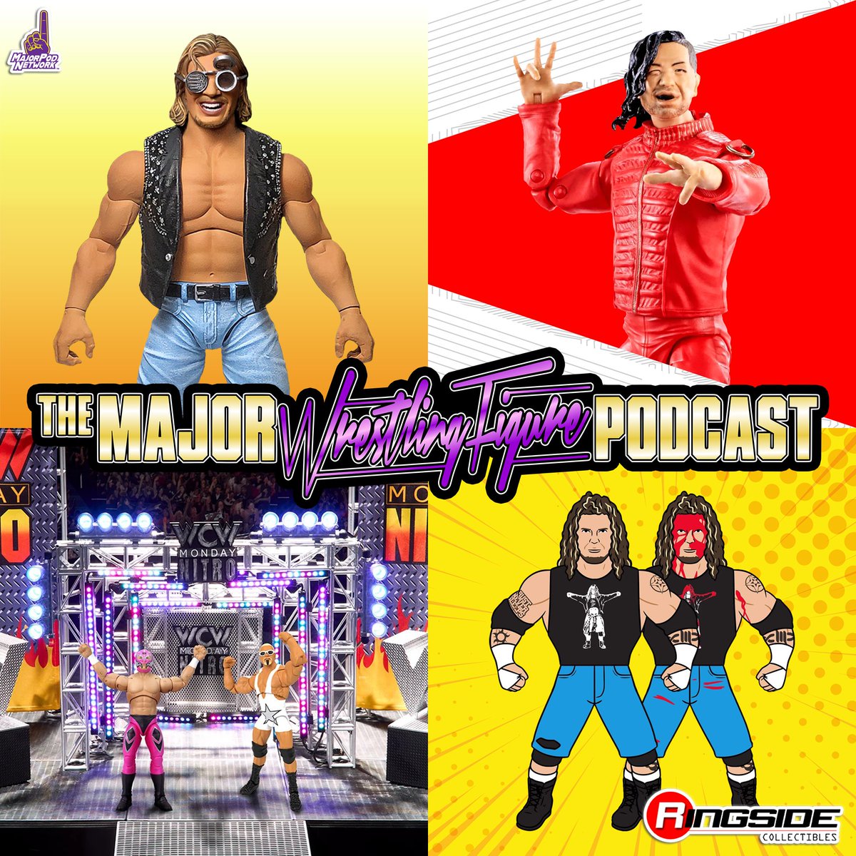 MajorWFPod's tweet photo. DOWNLOAD THE LATEST EPISODE OF @MajorWFPod! @MajorPodNetwork

@Myers_Wrestling, @MarkSterlingEsq, &amp; @TheMattCardona discuss @TheZombieSailor's Brian "F'N" Pillman, fav @ShinsukeN, updated WCW Crowdfund, #MajorBendies @theraveneffect, &amp; more!

RT TO ENTER TO WIN @RingsideC PRIZE! https://t.co/AdLqJJTeRf