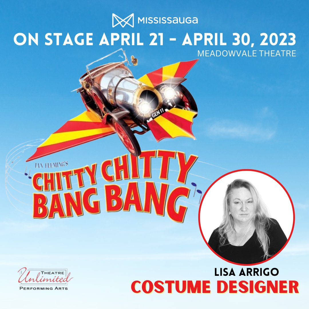 🎭 Crew Spotlight: Lisa Arrigo - Costume Designer | "Lisa's supports community theatre behind the scene's. Community Theatre is a great place to use imagination." 
Join us at the Meadowvale Theatre, Mississauga | April 21 - 30, 2023 » 
🎟 Tickets » encoretix.ca