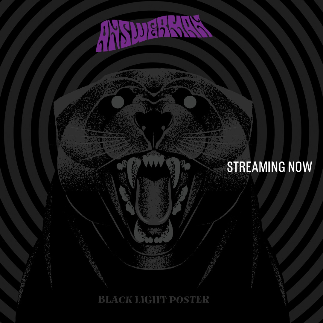 Unleash garage rock from hell: <a href="/AnswermanBoston/">Answerman</a>'s debut album 'Black Light Poster' is out TODAY. 

Listen: tinyurl.com/466hy433
Buy it: tinyurl.com/yfu66pyd

Join us Saturday night <a href="/FacesBrewing/">Faces Brewing Co.</a> for the release party: facesbrewing.com/store/event/rt…