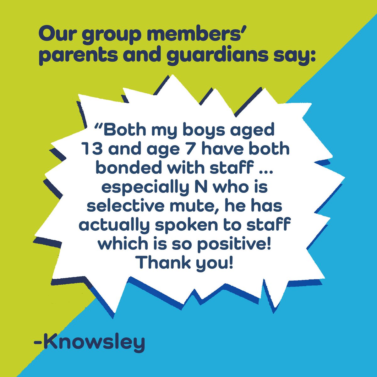 EnergisebyEG's tweet photo. Happy #FeedbackFriday 💭 

It's amazing to hear back from parents, guardians and group members about how Endorphins sessions makes a positive impact and supports young people with SEND!

Book via https://t.co/gCX157kvOk or find out more about our sessions by contacting our team! https://t.co/3Jp4FE86oM