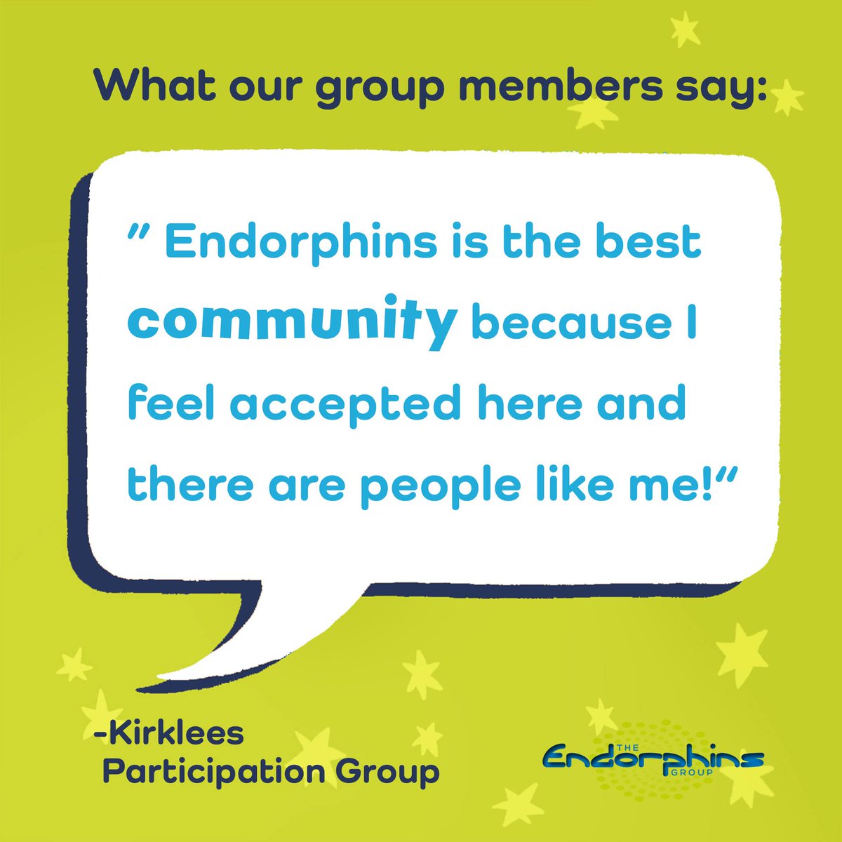 EnergisebyEG's tweet photo. Happy #FeedbackFriday 💭 

It's amazing to hear back from parents, guardians and group members about how Endorphins sessions makes a positive impact and supports young people with SEND!

Book via https://t.co/gCX157kvOk or find out more about our sessions by contacting our team! https://t.co/3Jp4FE86oM