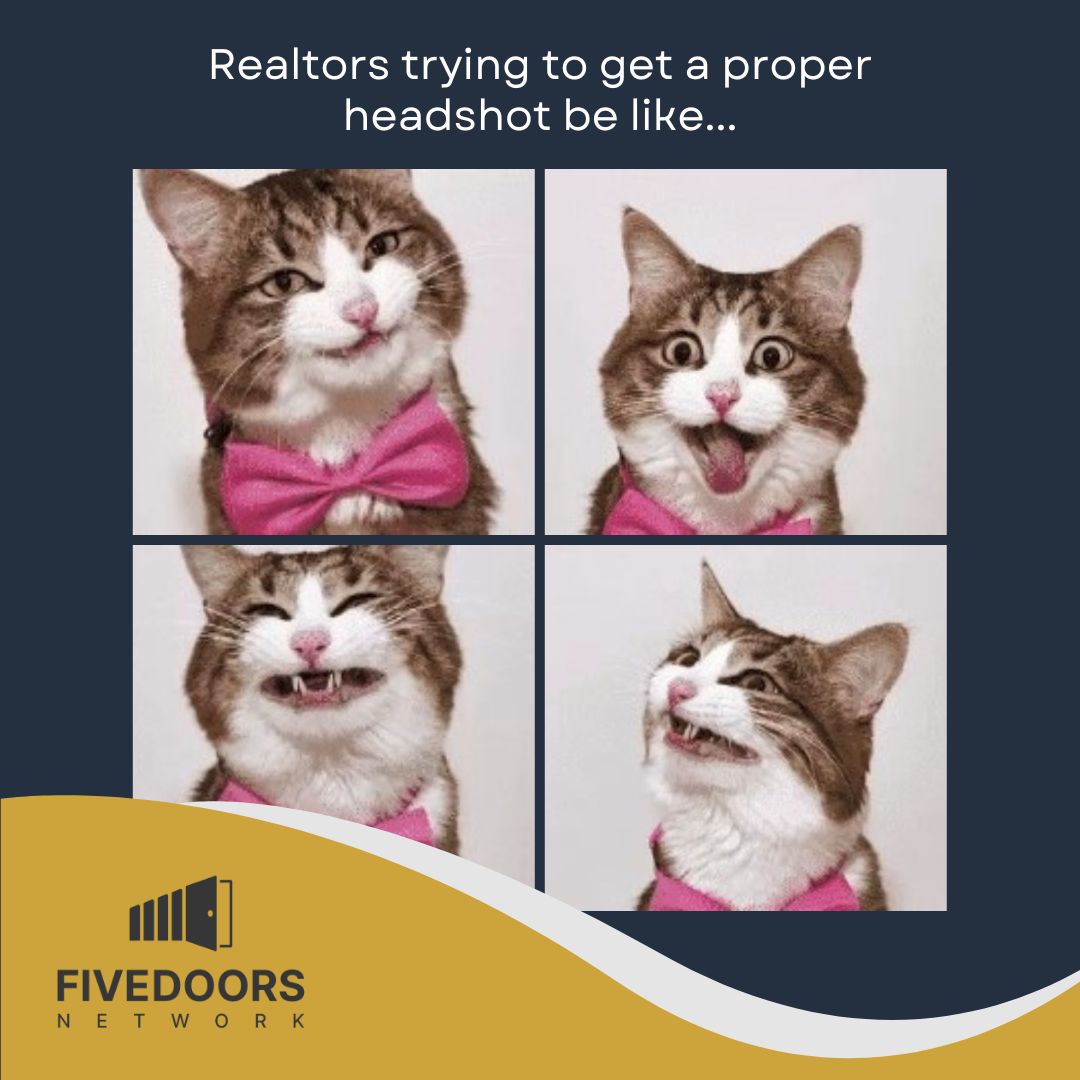 FiveDoorsHomes's tweet photo. Ever tried getting a profile picture? How do your agent profiles look like?  

#fivedoors #fivedoorsnetwork #fivedoorsrealestate #realestate #realestatenews #realestatelife #realtor #realestateagent #realestateexpert https://t.co/B0hghfeWXj