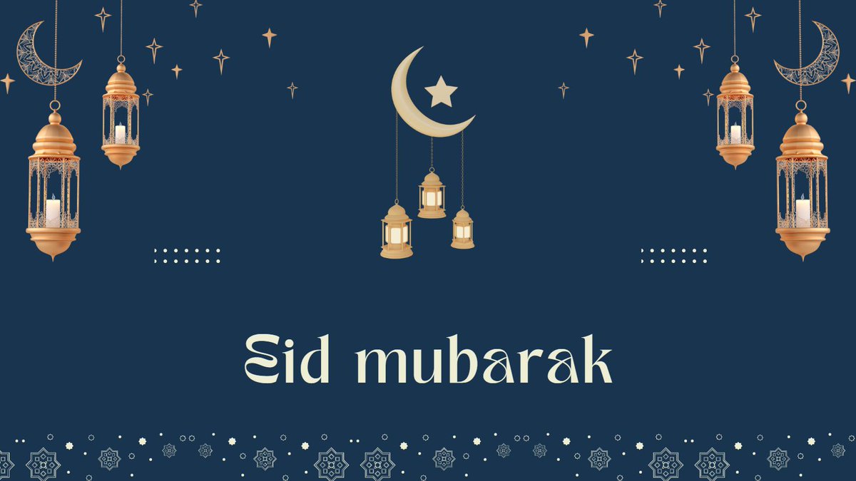Eid Mubarak To Everyone 🙏

To all our patients, colleagues, friends marking the end of #Ramadam and sharing in these celebrations. May this special occasion bring you peace, happiness, and blessings.

Eid Mubarak to you and your loved ones! 🙏

#NHSGGC