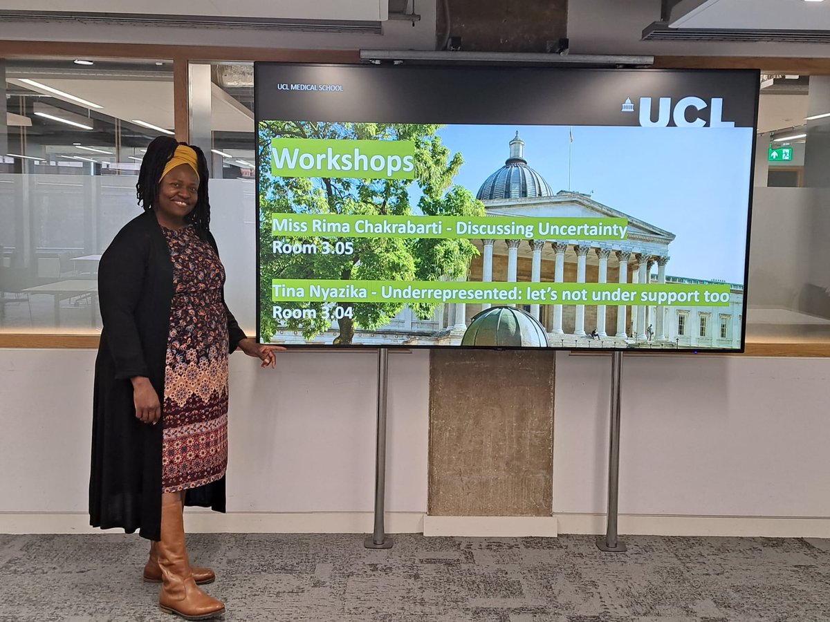 UCL Medical School (@uclms) on Twitter photo Engaging workshop by <a href="/TinaNyaz17/">Tina Nyazika</a> 'Underrepresented: let's not under support too' sparking lots of discussion #UCLTiME2023 Engaging workshop by <a href="/TinaNyaz17/">Tina Nyazika</a> 'Underrepresented: let's not under support too' sparking lots of discussion #UCLTiME2023