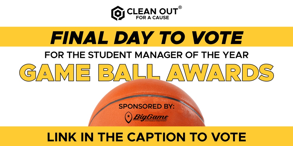 uncommonsg's tweet photo. It is the FINAL day to vote for a deserving men's or women's basketball student manager for our Game Ball Awards. Click the link below, or visit our Twitter page to vote!
https://t.co/vsxQiprvbV
#beuncommon #gameballawards #basketballmanager #studentmanager https://t.co/czElhdzlUC